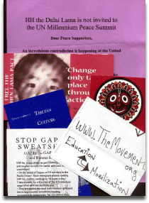 Lots of Paper Being Passed Out