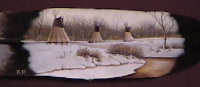 Feather Painting by Kelley Patterson