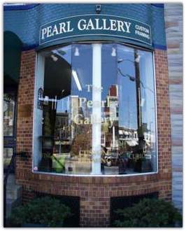 The Pearl Gallery, located on the Avenue in Hampden, Baltimore Maryland