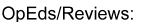 OpEds and Reviews