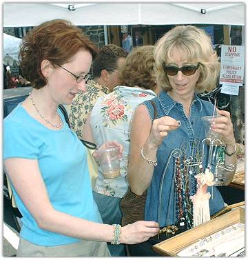 Lots and lots of Jewelry for these 2 Artgurls to see...