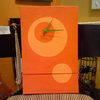 Recycled Door Wrapped in Canvas with Cut Out