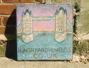 Art by Hungry and Homeless in the UK