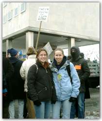 Peace Rally Center City Philadelphia February 15, 2003